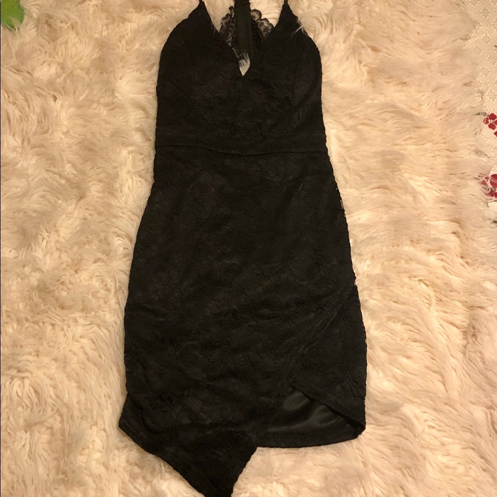 Little black lace dress!